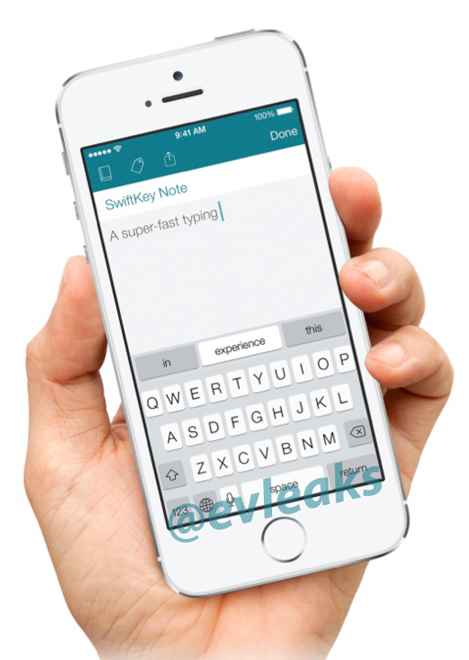 Swiftkey arrive sur iOS dans une version différente de la mouture Android