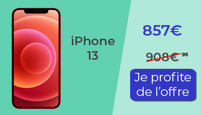 L'iPhone 13 à prix cassé chez Rakuten