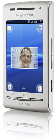 Sony Ericsson Xperia X8 (Android 1.6)